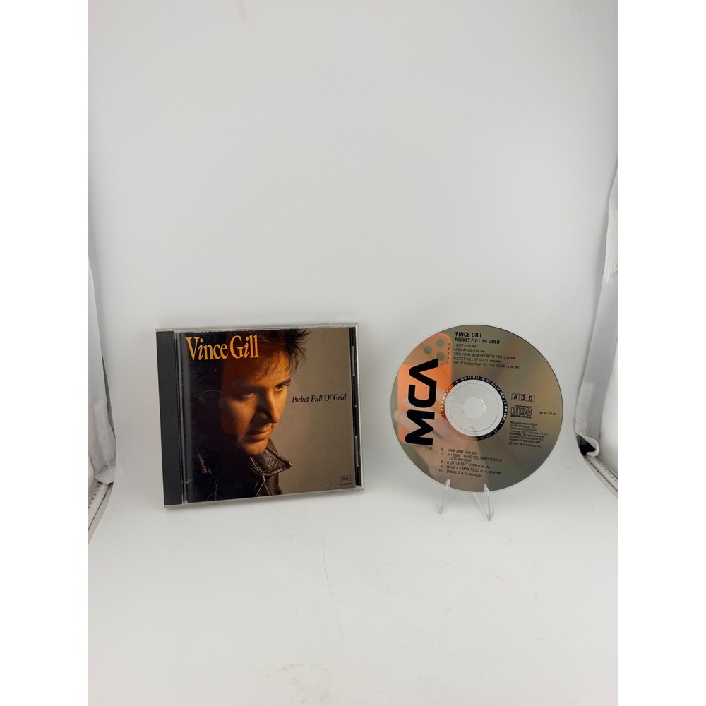 Vince Gill Pocket Full of Gold CD 1991 MCA Records MCAD-10140 Country Music